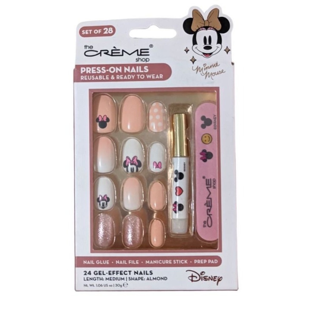 The Creme Shop Minnie Mouse Cutie Reusable Press-On Nail Kit - Limited Edition
